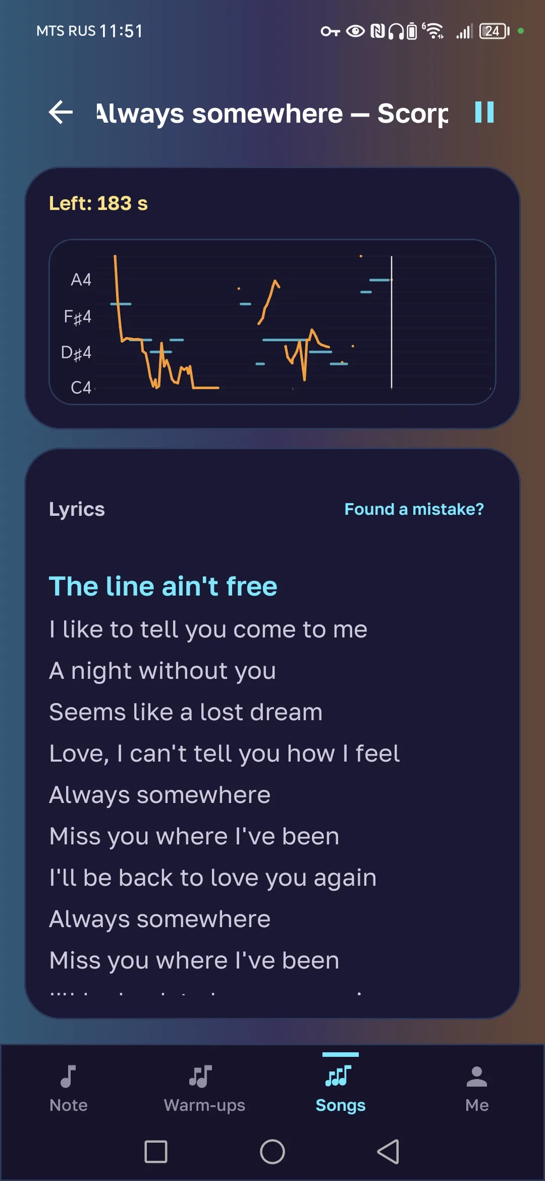 Passez aux chansons complètes